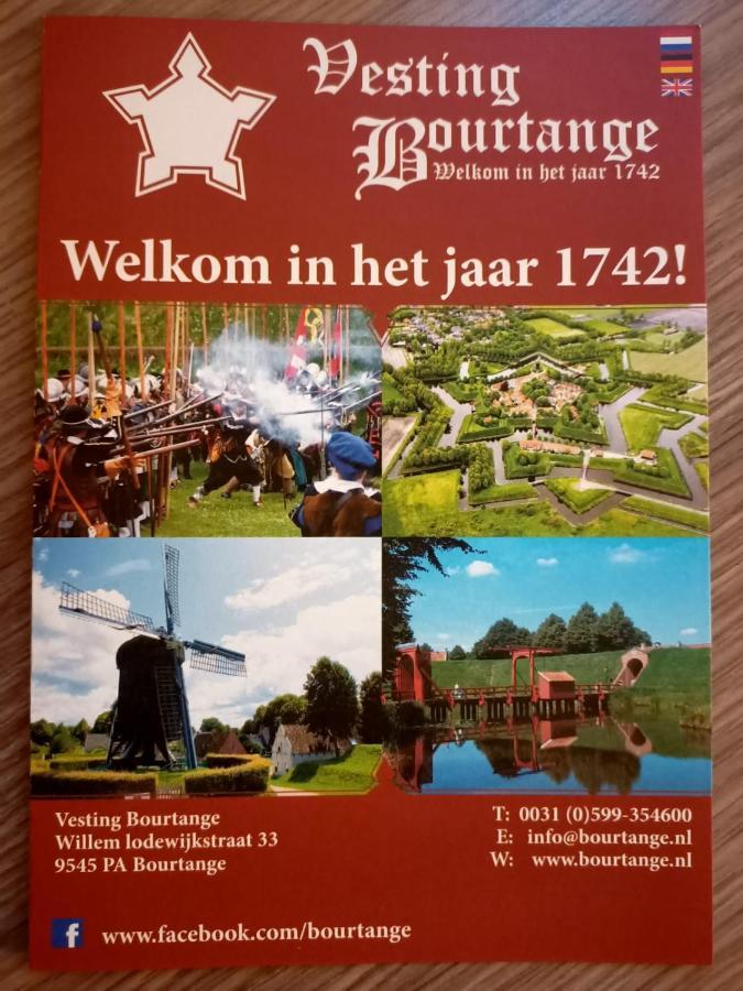 Bed and Breakfast Bij De Friesche Poort Bourtange Exteriér fotografie